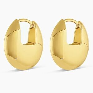 Lou Helium Hoops Gorjana